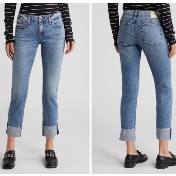 rag & bone Denim - Rag & Bone Slim Leg Jeans